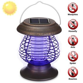 Best solar 2025 mosquito zapper